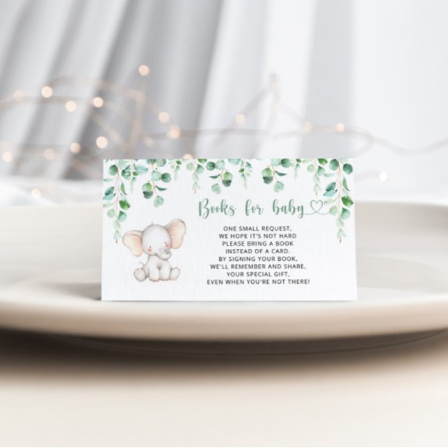 Livres d'éléphants pour la carte d'enclos pour béb (Créateur téléchargé)