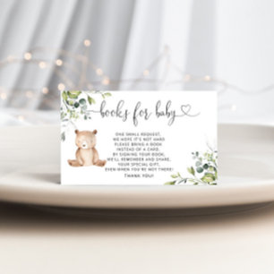 Livres d'ours de bois pour bébé carte d'enclos