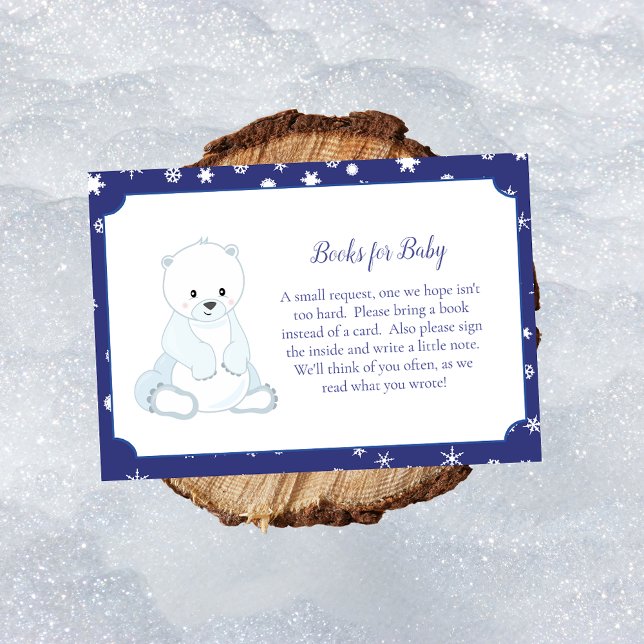 Livres D'Ours Polaires Pour Le Jeu De Baby shower (Créateur téléchargé)