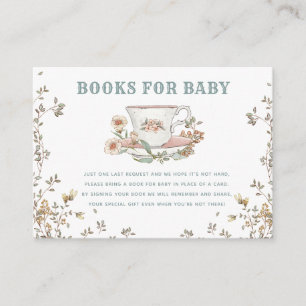 Livres fleurs sauvages pour la carte de boîtier po