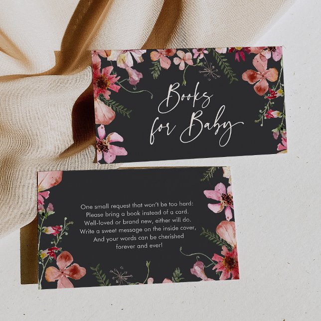 Livres Gris Rose Élégants Pour Carte Boîtier Bébé (Créateur téléchargé)