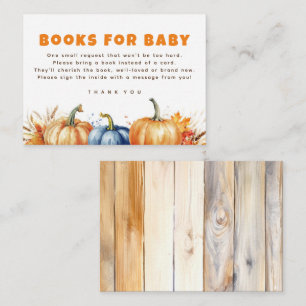Livres Pour Baby Fall Citrouilles Demande Cartes