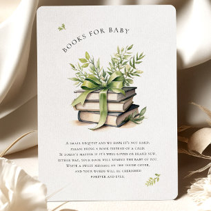 Livres pour Baby shower d'aquarelle bébé