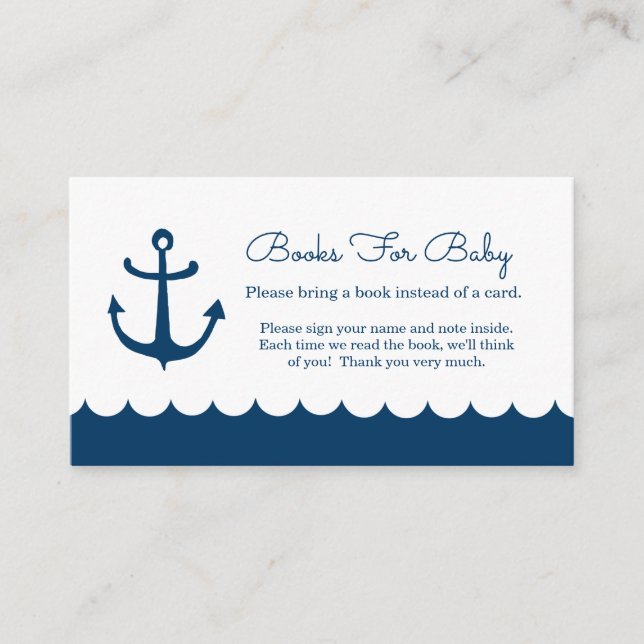 Livres Pour Bébé Baby shower Carte Boîtier (Devant)