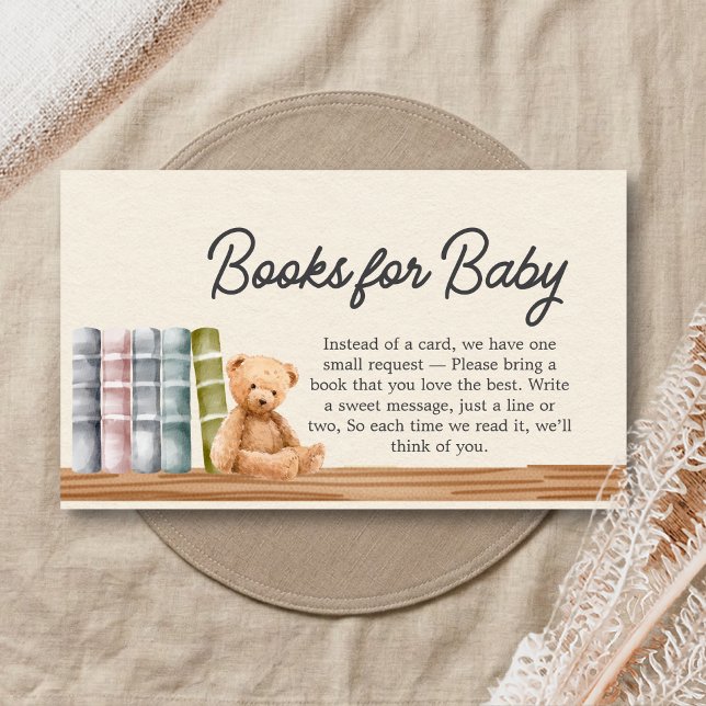 Livres pour Bébé & Brunch Cartes de Souhait pour B (Books and Brunch Baby Shower Books for Baby)