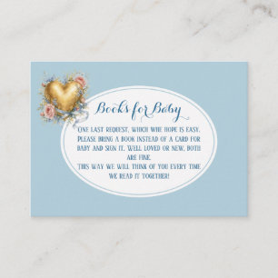 Livres pour bébé chéri Invitation Baby Shower incl