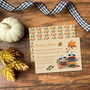 Livres Pour Bébés Twin Raccoons Carte de boîtier