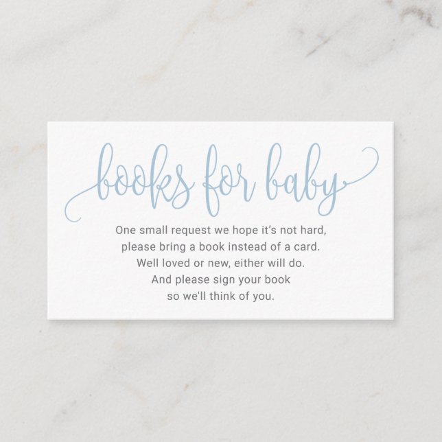 Livres Pour Carte Bébé (Devant)