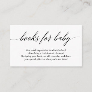 Livres Pour Invitation Baby shower Insérer une car
