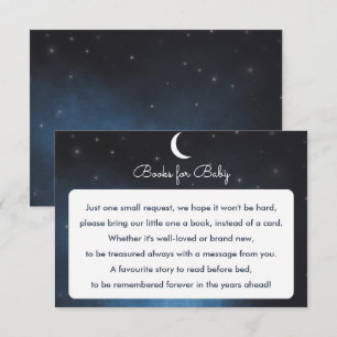 Livres pour la carte de baby shower de nuit
