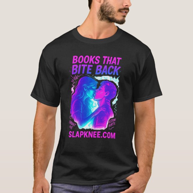 Livres qui mordent T-shirt (Devant)
