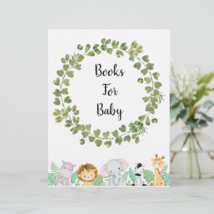 Livres Safari pour Baby Poster