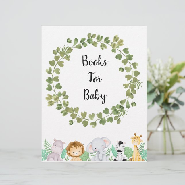 Livres Safari pour Baby Poster (Debout devant)