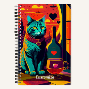 Livres Sunset Chat Et Carnet Sur Mesure Du Vin