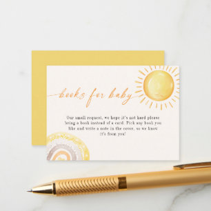 Livres Sunshine & Rainbow Pour Carte Boîtier Bébé