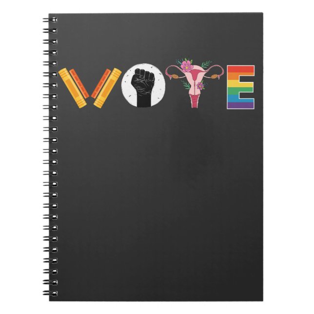Livres VOTE Utérus soutien LGBT (Devant)