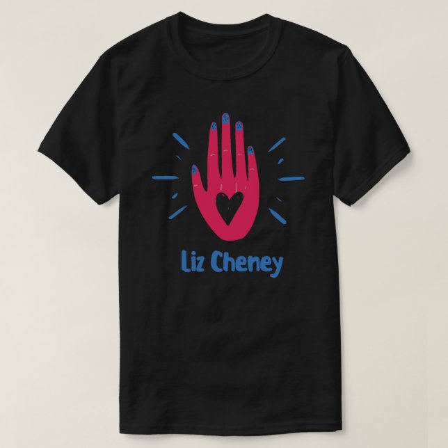 Liz Cheney Love &amp ; Respect T-Shirt Classique (Design devant)