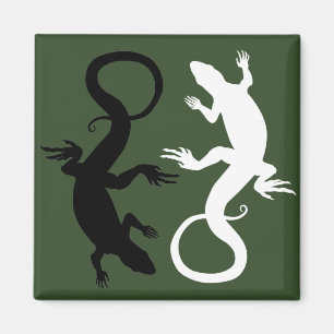 Lizard Art Frigo Magnet Reptile Magnets & GIfts