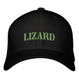 LIZARD EMBROIDEUR CASQUETTE DE BASEBALL