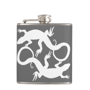 Lizard Flacon Reptile Personnalisé Lizard Art Drag