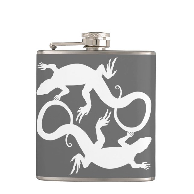 Lizard Flacon Reptile Personnalisé Lizard Art Drag (Devant)