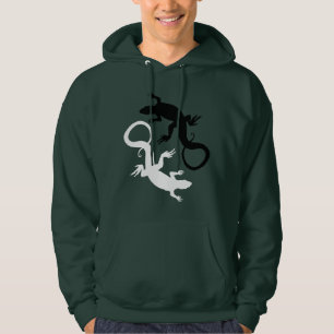 Lizard Sweat - shirt à capuche Reptile Art Hoded S