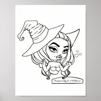 Lizbeth Colorez votre propre affiche