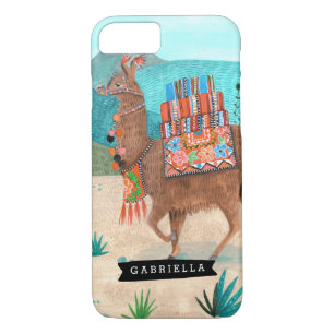 Llama Cactus Tropical   COQUE IPHONE
