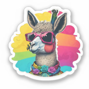Llama Découvrez Notre Adorable Sticker Llama