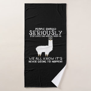 Llama Gift Les gens devraient sérieusement