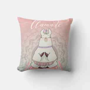 Llama lance oreiller