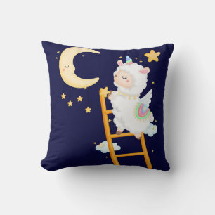 Llama lance oreiller