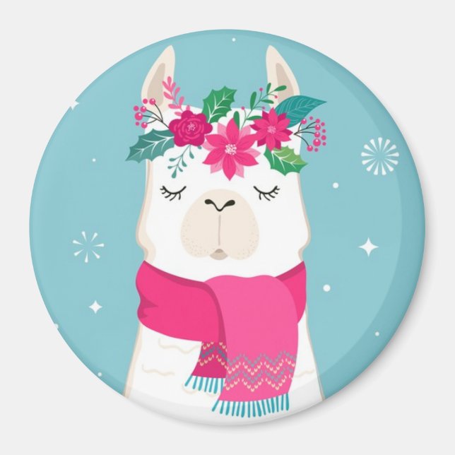 Llama Magnet (Devant)