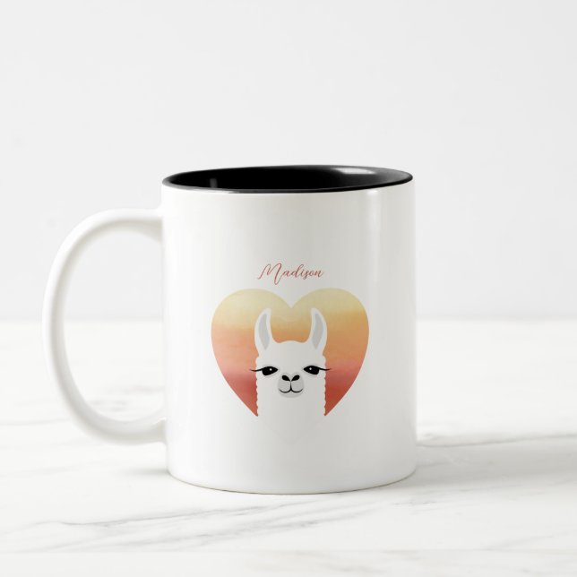 Llama Mugs (Gauche)