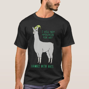 Llamas Avec Casquette Carl Classic T-Shirt