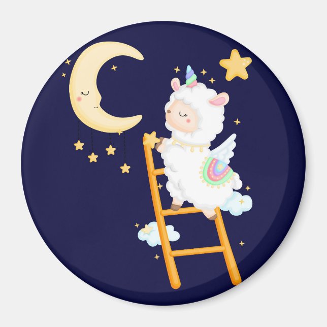 Llamas Magnet (Devant)