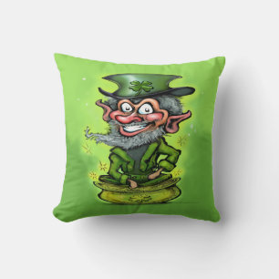Lleprechaun Pot de Coussin or