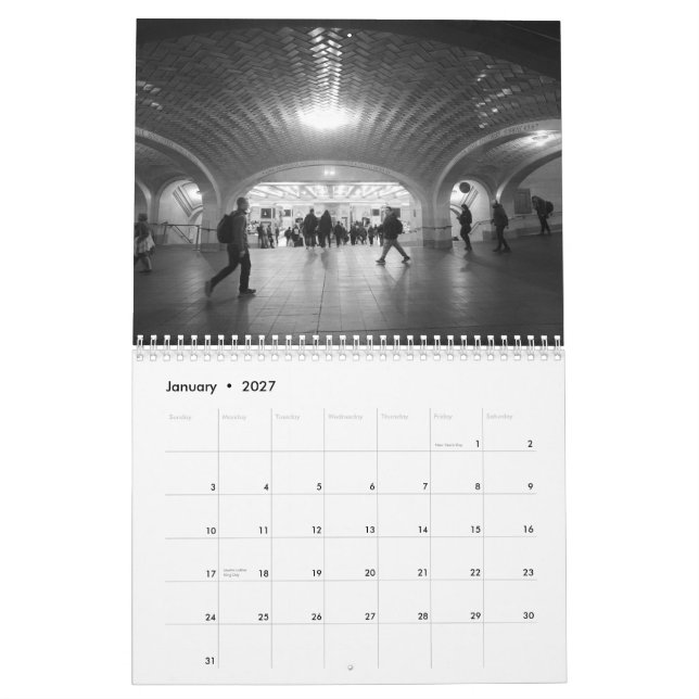 LLFA 2025 Calendrier de la photographie de rue (Jan 2027)