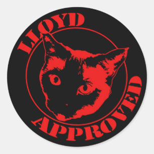 Lloyd a approuvé des autocollants