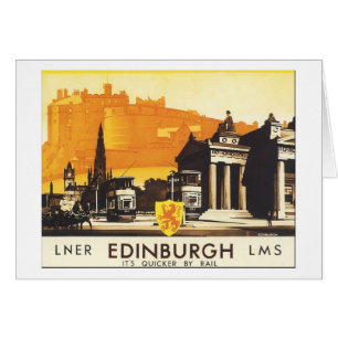 LNER Edinburgh LMS C'est plus rapide en train