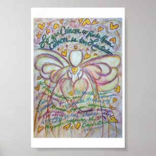 Lo que Cáncer no Puede Hacer Angel Poster Imprimer