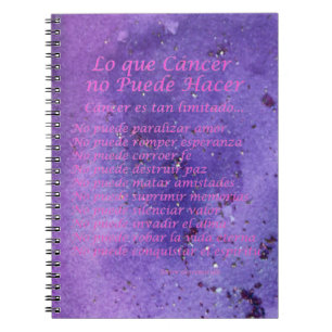 Lo que Cáncer No Puede Hacer Purple Carnet