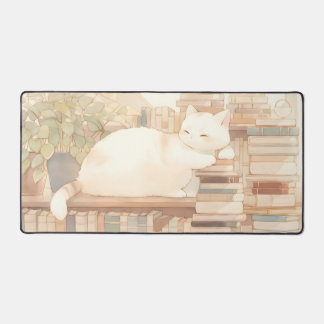 Lo-Wi-Fi Cosy Kitty Desktop Mat Mousepad