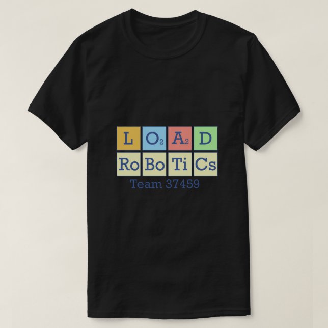LOAD logo Robotics T-shirt (Design devant)