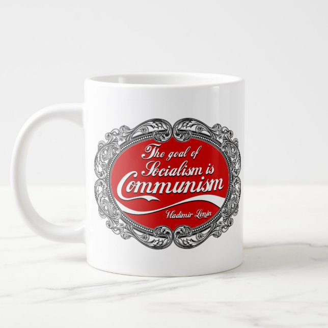 "L'OBJECTIF" CAFÉ GÉANT MUG (Gauche)