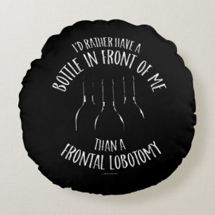 Lobotomie frontale Coussin rond