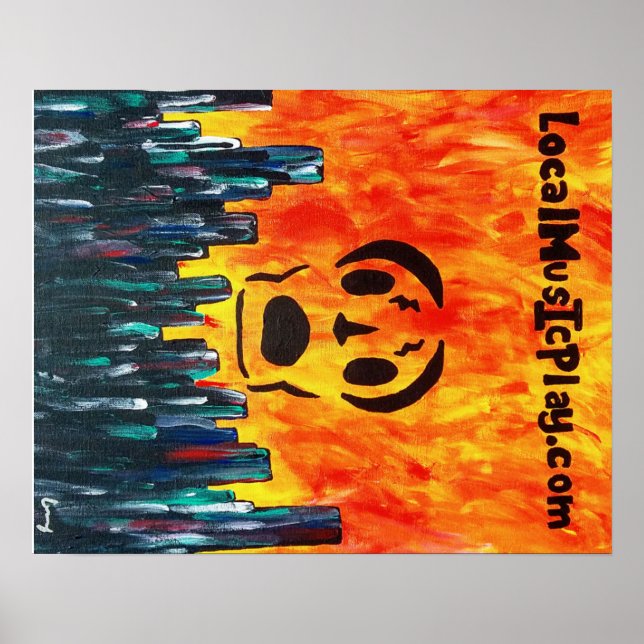 Localmusicplay.com Poster Fire City (Devant)