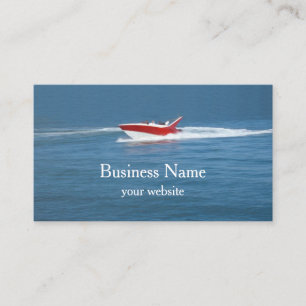 Location De Bateaux Et Carte de visite D'Entretien