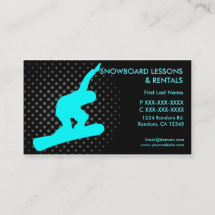 Location de cours de snowboard sur mesure cartes d