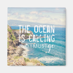 L'océan appelle - aimant de la côte   de Maui